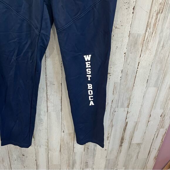 NWT Under Armour Loose Fit Track Pants Blue West Boca - Picture 2 of 6